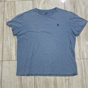 Polo by Ralph Lauren Men's Heather Blue Tee